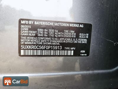 2015 BMW X5 XDRIVE35I, фото 13