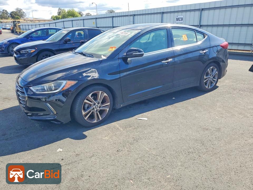 2017 HYUNDAI ELANTRA LIMITED, фото 1