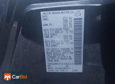 2015 NISSAN PATHFINDER S, фото 9