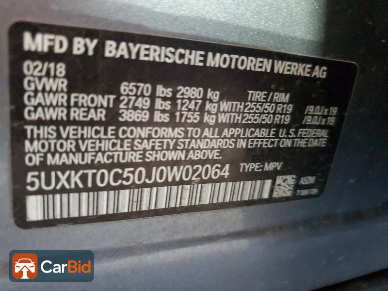 2018 BMW X5 XDR40E, фото 13