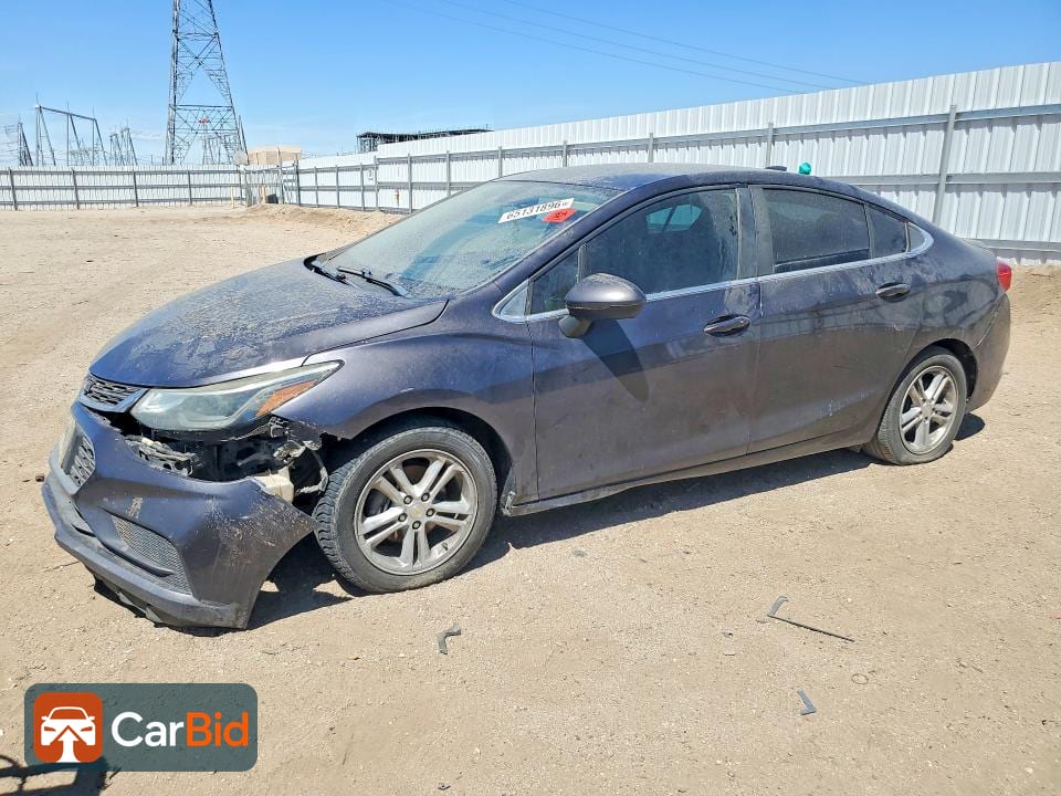 2016 CHEVROLET CRUZE LT, фото 1