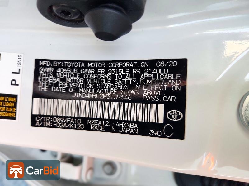 2021 TOYOTA COROLLA HATCHBACK SE, фото 13