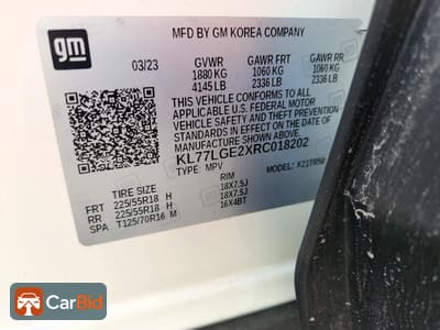 2024 CHEVROLET TRAX 1RS, фото 13
