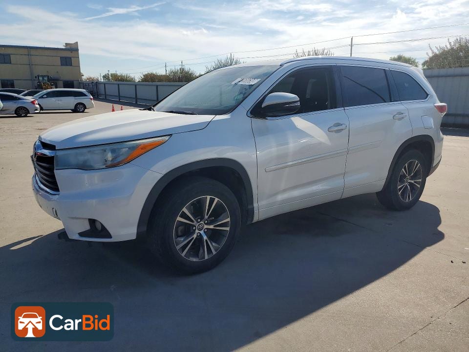 2016 TOYOTA HIGHLANDER XLE, фото 1