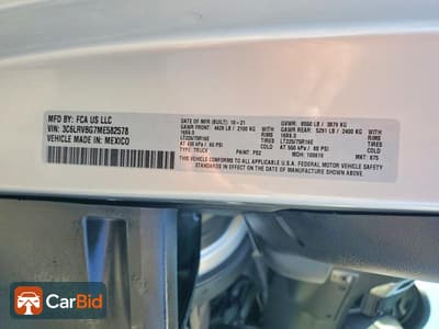 2023 RAM PROMASTER 1500, фото 10