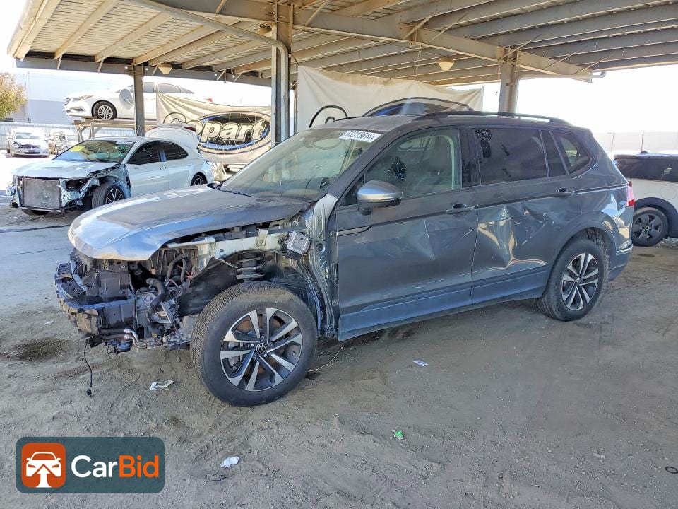 2022 VOLKSWAGEN TIGUAN S, фото 1