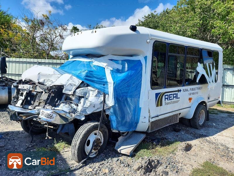 2021 FORD ECONOLINE E350 SUPER DUTY CUTAWAY VAN, фото 2