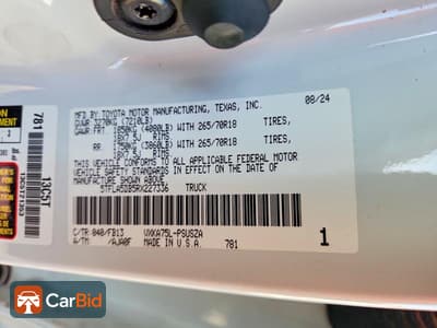 2024 TOYOTA TUNDRA SR5, фото 12