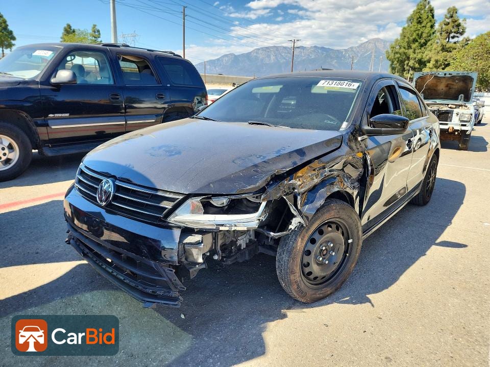2017 VOLKSWAGEN JETTA S, фото 1