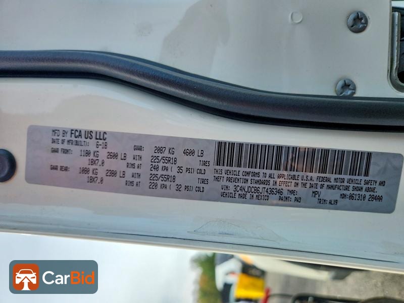 2018 JEEP COMPASS LIMITED, фото 14