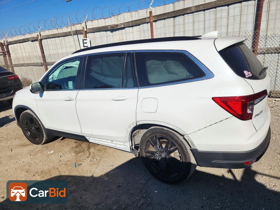 2021 Honda PILOT 5FNYF5H24MB035328, фото 2
