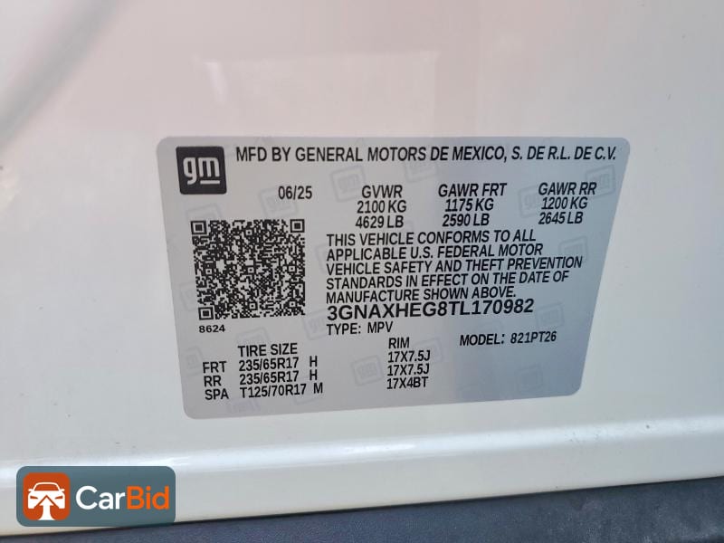 2026 CHEVROLET EQUINOX LT, фото 12