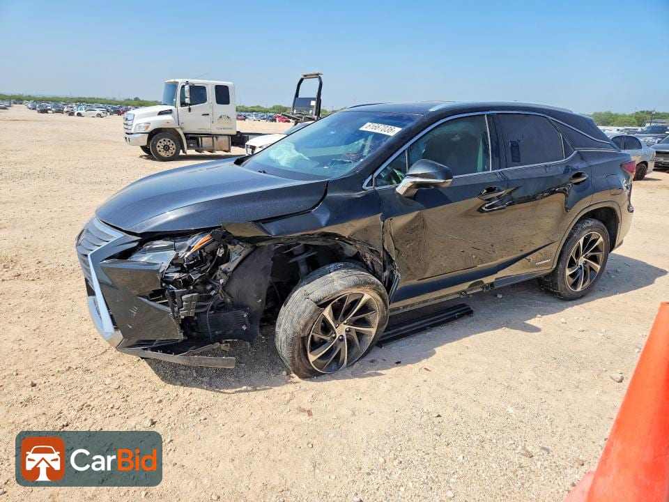 2017 Lexus RX 450H 2T2BGMCA5HC016319, фото 1