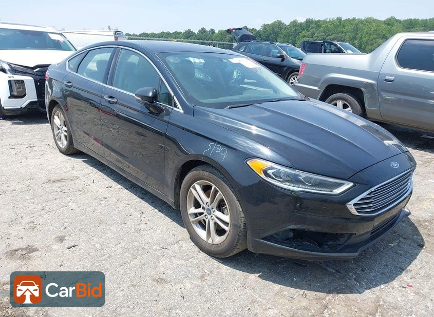 2018 Ford FUSION 3FA6P0HD6JR148528, фото 1