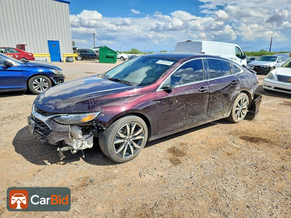 2021 Chevrolet MALIBU 1G1ZG5ST5MF039427, фото 1