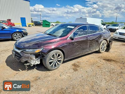 2021 Chevrolet MALIBU 1G1ZG5ST5MF039427, фото 1