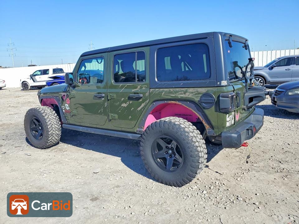 2021 JEEP WRANGLER UNLIMITED RUBICON, фото 2