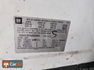 2018 CHEVROLET EQUINOX LT, фото 13