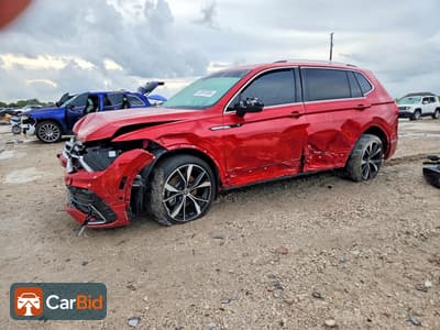 2024 VOLKSWAGEN TIGUAN SEL R-LINE BLACK, фото 1