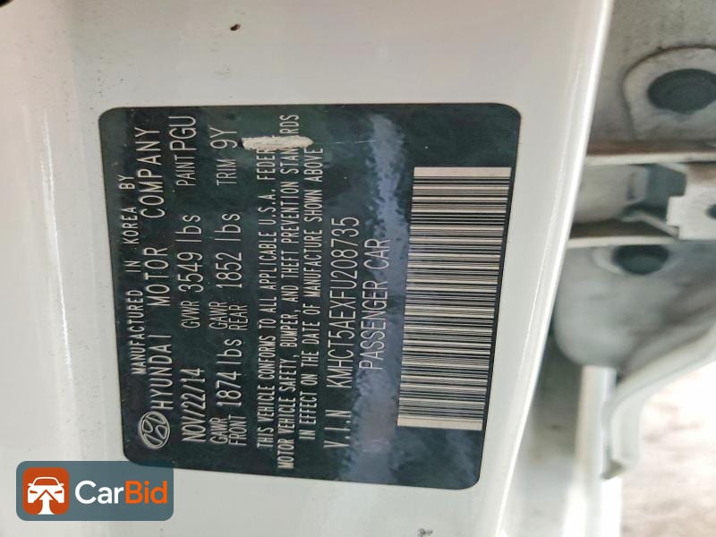 2015 HYUNDAI ACCENT GS, фото 12