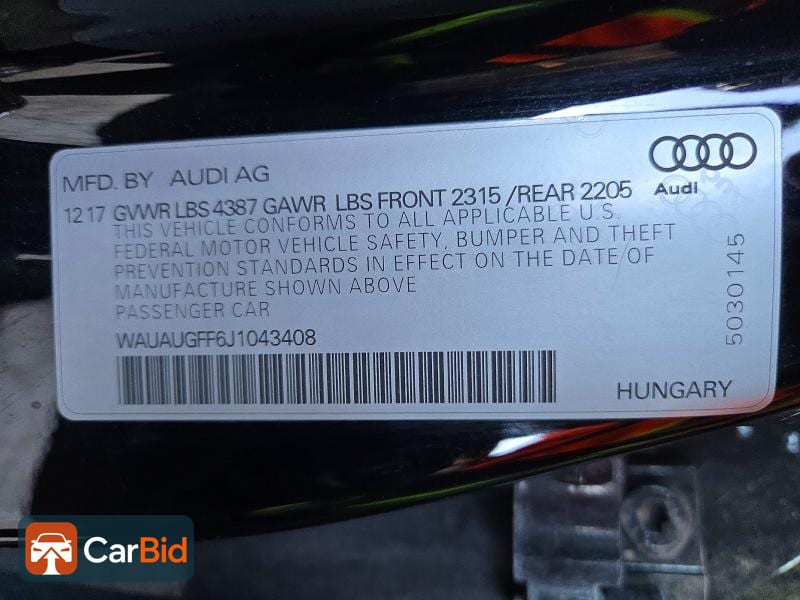 2018 AUDI A3 PREMIUM, фото 12